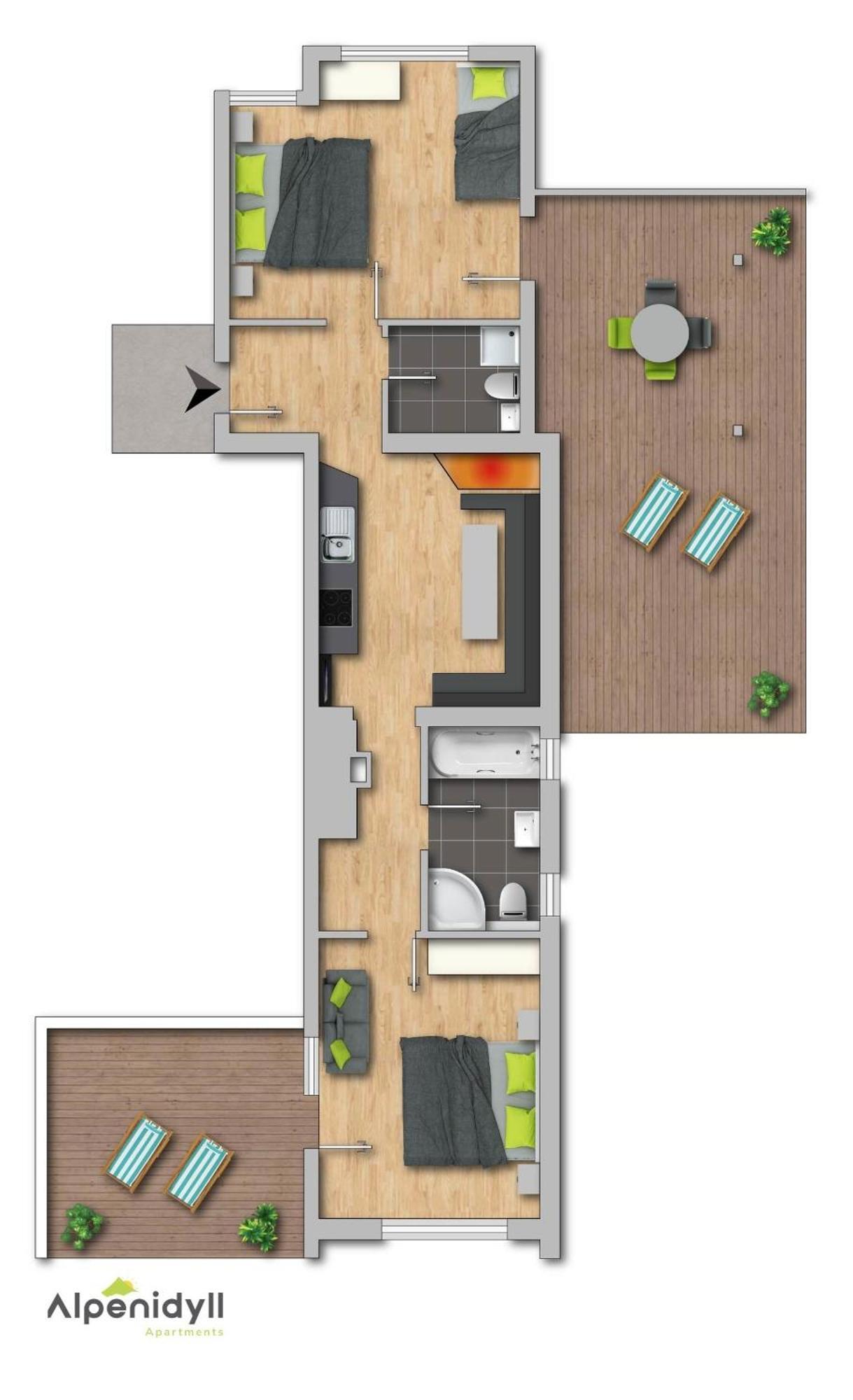 Bergidyll 5 By Alpenidyll Apartments Ramsau am Dachstein Bagian luar foto